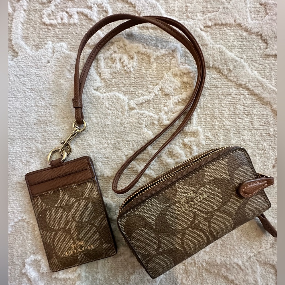 Coach wallet and ID holder